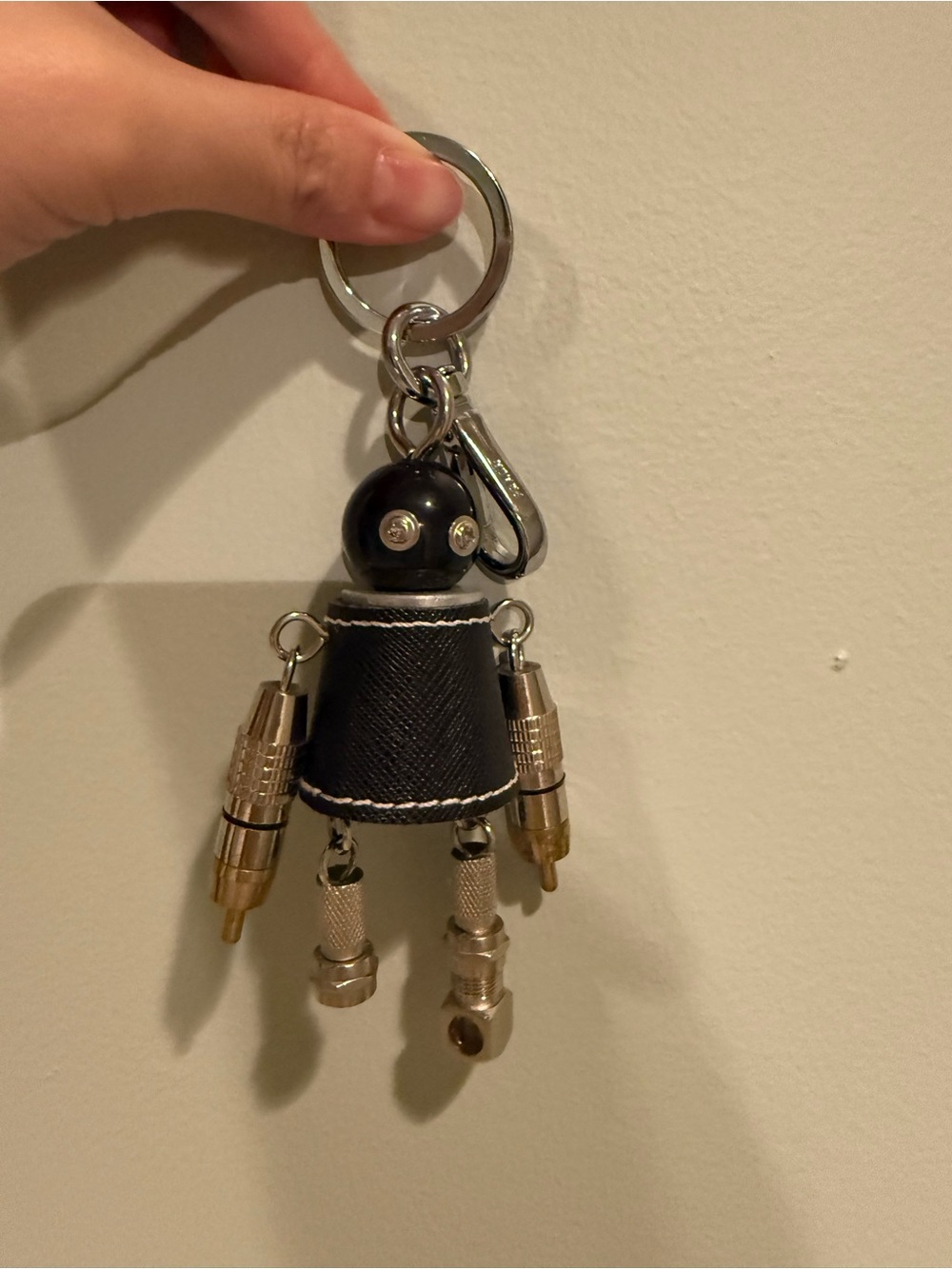 Prada Robot Keychain Accessory